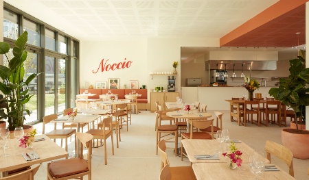 Le deuxime restaurant Noccio, d'une capacit de 60 couverts et 20 en terrasse.