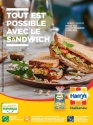 Harrys Foodservice vous prouve que "Tout est possible avec le sandwich" !