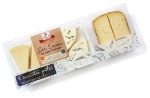 Un assortiment de trois fromages pour Les Fromageries Occitanes