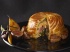 Recette de chef à chef : Pithiviers de perdreau gris, canard colvert et grouse au miel de châtaignier, fruits d'automne, jus pressé à l'armagnac