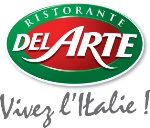 'Vivez l'Italie' avec les restaurants Del Arte