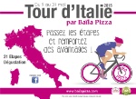 1 étape = 1 plat, l'opération Baïla Pizza Tour d'Italie 2015