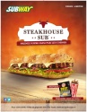 Subway lance le Steakhouse Sub