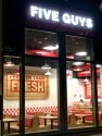 Five Guys dans le centre de shopping Rosny 2