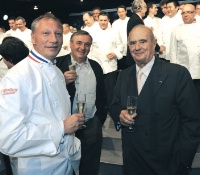 ric Frchon (Le Bristol), Jacques Lameloise (Restaurant Lameloise) et Paul Bocuse.