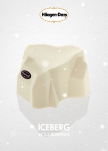 Haagen Dazs Presente Son Gateau Glace Pour Noel L Iceberg By5 5 Designers