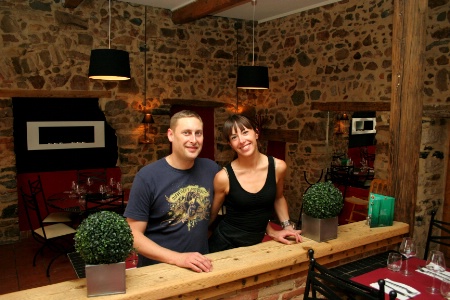 Pierre Prouhze et Amandine Gomez se partagent entre deux restaurants.