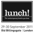 Salon lunch!, les 29 et 30 septembre 2011