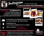 Les Tables Gaillardes lancent un concours sur Instagram pour faire leur pub