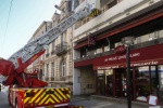 À Limoges, le Relais Louis Blanc victime d'un violent incendie