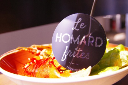 Le Homard Frites popularise le crustac.