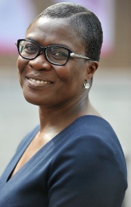 Esther Kalonji, dlgue gnrale du Groupement National de la Restauration