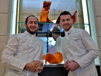 Nicolas Fontaine et Julien Caligo mettent leur talent au service d'une cuisine inspire par Pierre Gagnaire.