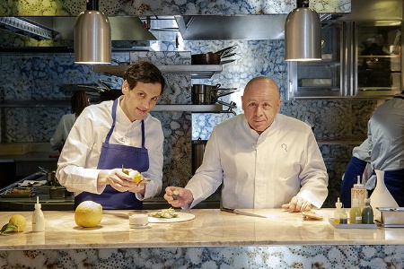 Ricardo Silva, chef de cuisine d'Onor et Thierry Marx.