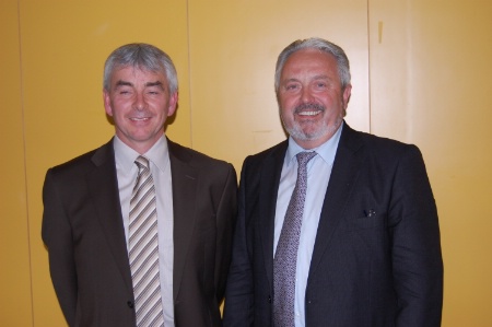 Jean-Jacques Better ( g.), prsident de l'Umih 68 et Christophe Guillo, directeur.