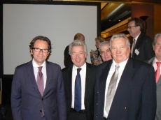 Frdric Lefebvre, Didier Chenet et Claude Daumas.